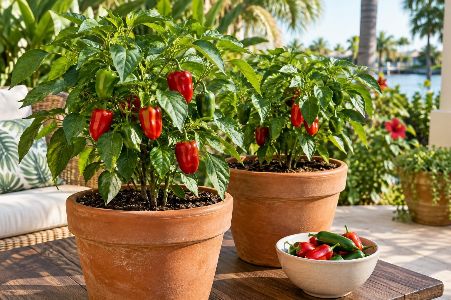 How to Grow Peppers in Florida Containers