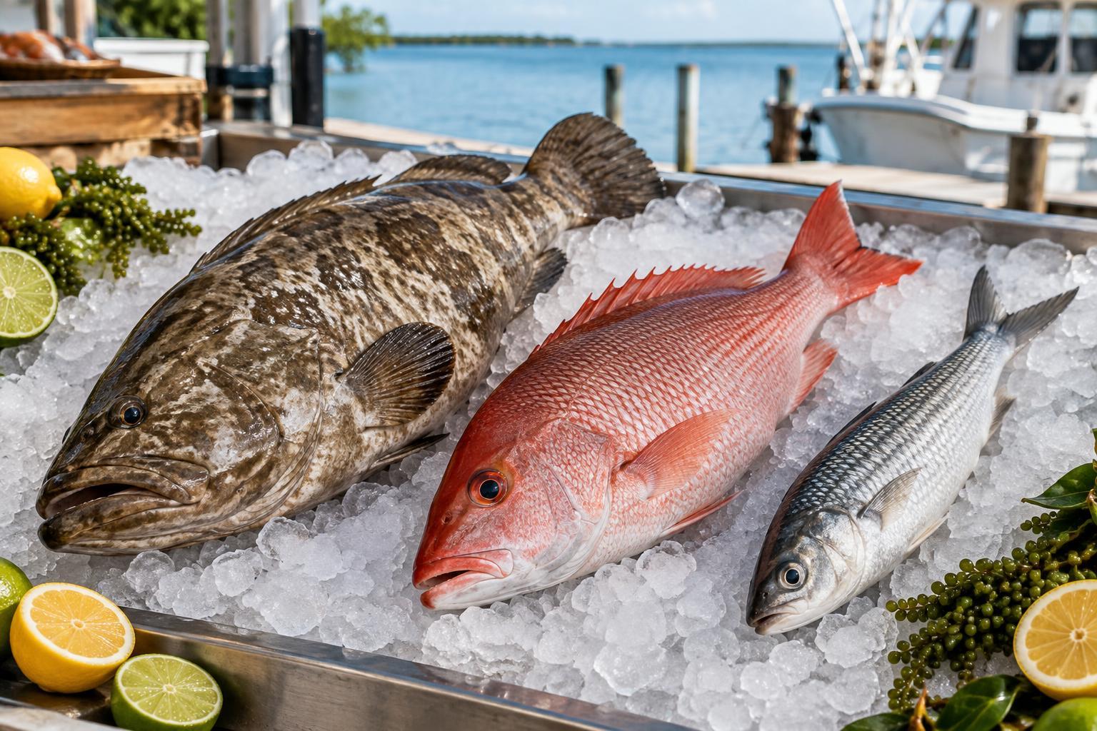 Florida Seafood Menu Terms: How to Tell Grouper, Snapper, and Mullet Apart