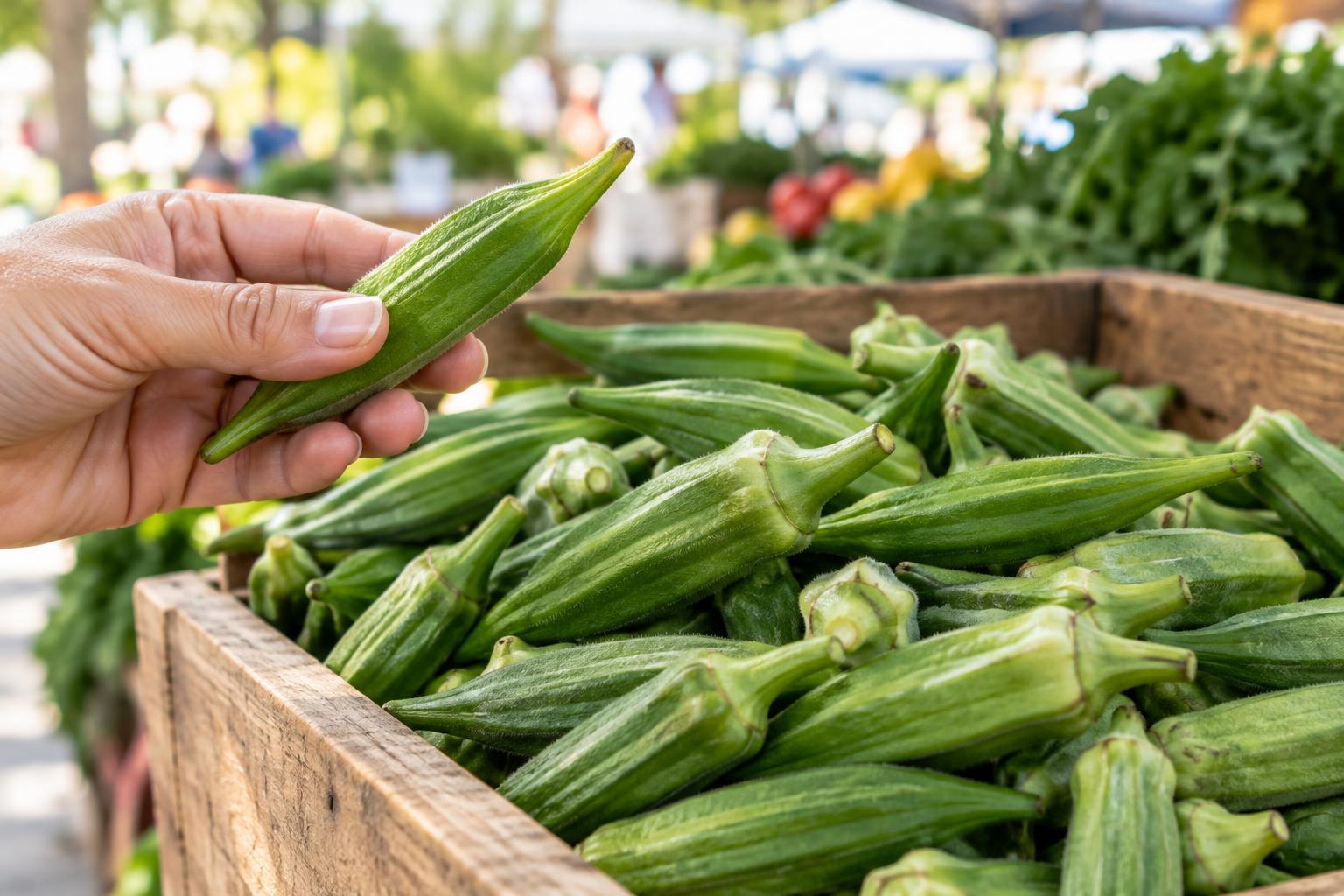 Florida Okra: Choosing Tender Pods and Storing Them Fresh