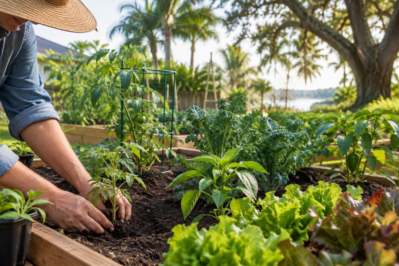 Florida Vegetable Gardening by Region: How North, Central, and South Florida Planting Seasons Differ